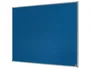Tablero Fieltro Nobo Essence Marco Aluminio 90X120 Cm Azul