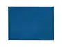 Tablero Fieltro Nobo Essence Marco Aluminio 90X120 Cm Azul