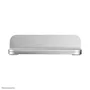 Neomounts NSLS300SILVER Soporte Vertical para Laptop - Aluminio Plata, Ajustable (11"-17"), Ahorra Espacio en el Escritorio