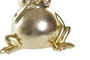DKD Home Decor Figura de Resina Rana Surtido de 3 Piezas Dorado