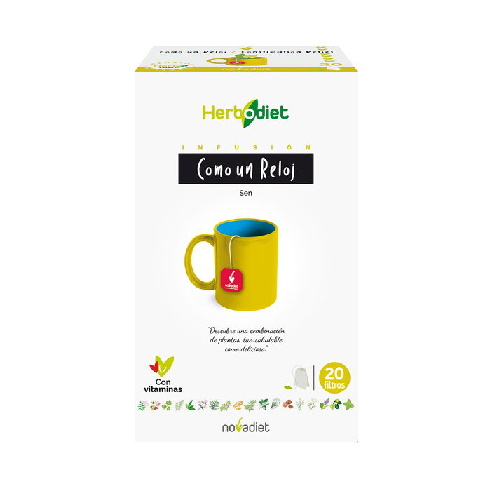 NOVADIET HERBODIET COMO UN RELOJ 20 filtros NOVADIET HERBODIET COMO UN RELOJ 20 filtros