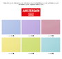 Amsterdam Estuche de pintura acrílica colores pastel serie Standard 6 x 20 ml
