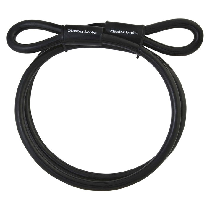 Master Lock Cable de Acero Trenzado con Extremos en Lazo 49EURD de 3 m Master Lock Cable de Acero Trenzado con Extremos en Lazo 49EURD de 3 m