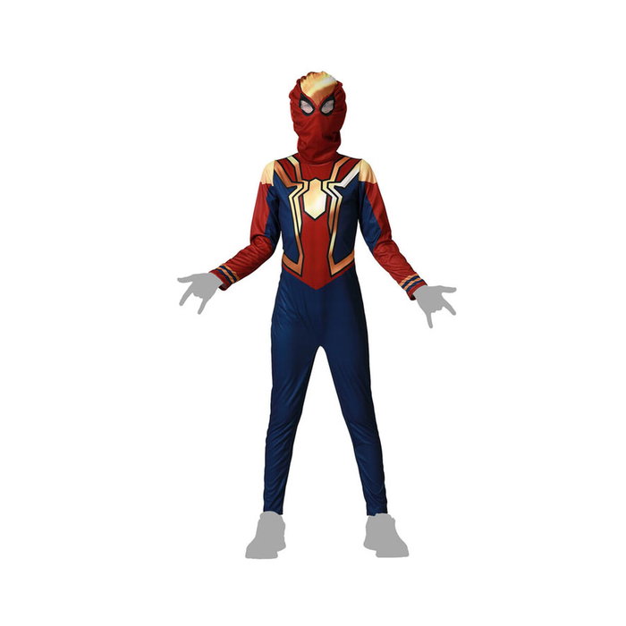 Spider-Man Disfraz Infantil de Superhéroe Rojo (3-4 Años)