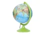 Liderpapel Globo terráqueo con luz físico y político de 20 cm de diámetro