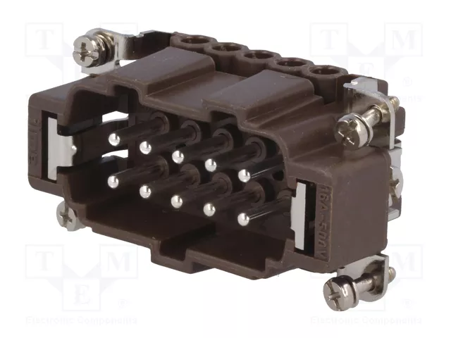 ILME Conector HDC Macho 10+PE 16A 500V ILME Conector HDC Macho 10+PE 16A 500V