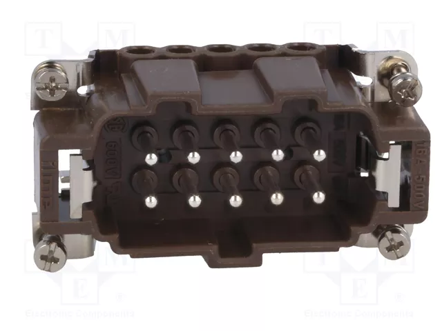 ILME Conector HDC Macho 10+PE 16A 500V ILME Conector HDC Macho 10+PE 16A 500V