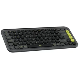 Logitech POP ICON Keys Teclado Inalámbrico Plano Grafito Layout Polaco