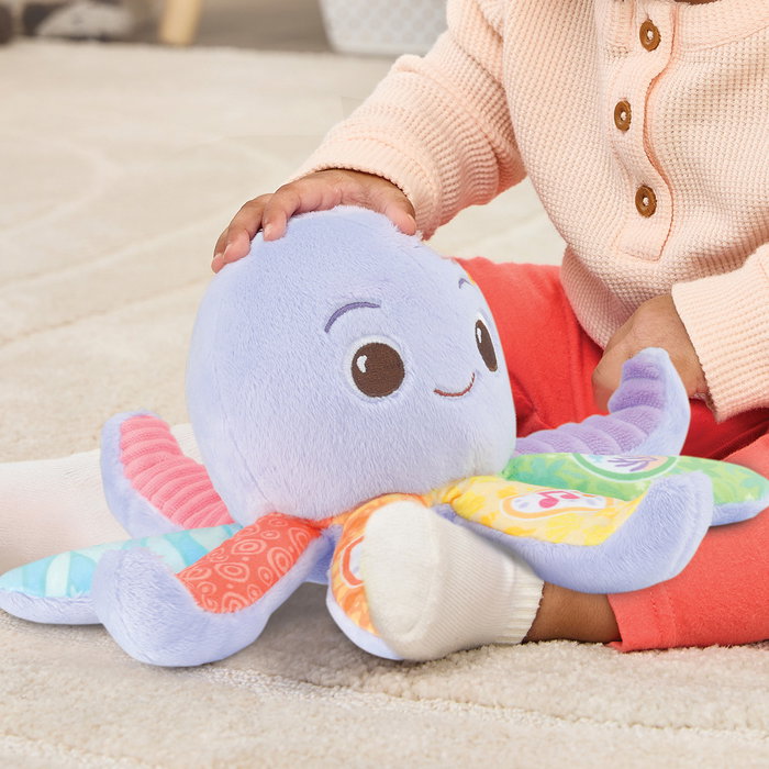 V-Tech Peluche Pulpito Patitas 80-577922, Peluche Interactivo de Colores con Texturas y Luces y Sonidos, +3 Meses V-Tech Peluche Pulpito Patitas 80-577922, Peluche Interactivo de Colores con Texturas y Luces y Sonidos, +3 Meses