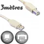 Lineaire Cable USB 2.0 A Macho / B Macho 3m