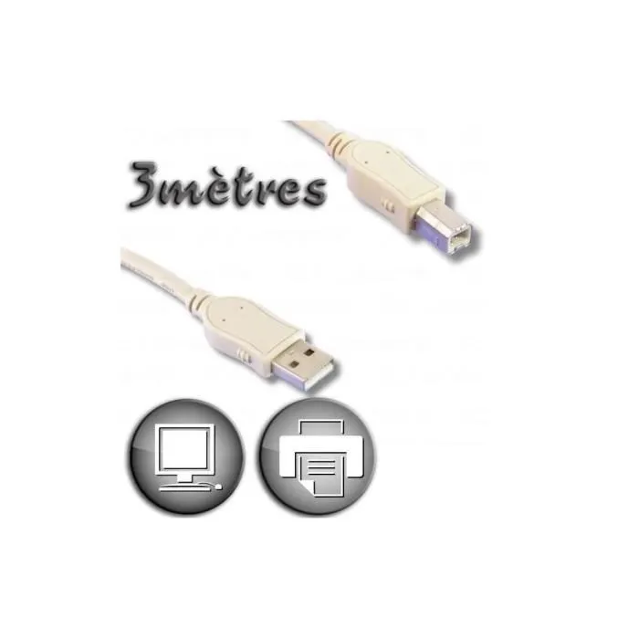 Lineaire Cable USB 2.0 A Macho / B Macho 3m