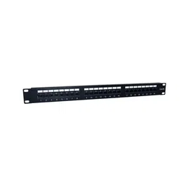 2LAN Patch Panel 19" Cat6a 24 Puertos UTP, Estándar Rack para Voz y Datos, Modelo ARAP19C6A24UTP