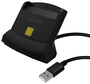 Aisens Lector de Tarjeta Inteligente DNI ASCR-SN05-BK Negro