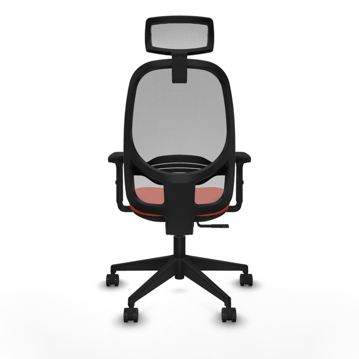 PIQUERAS Y CRESPO Silla de oficina Cilanco con mecanismo Sincro, Naranja oscuro y Gris PIQUERAS Y CRESPO Silla de oficina Cilanco con mecanismo Sincro, Naranja oscuro y Gris