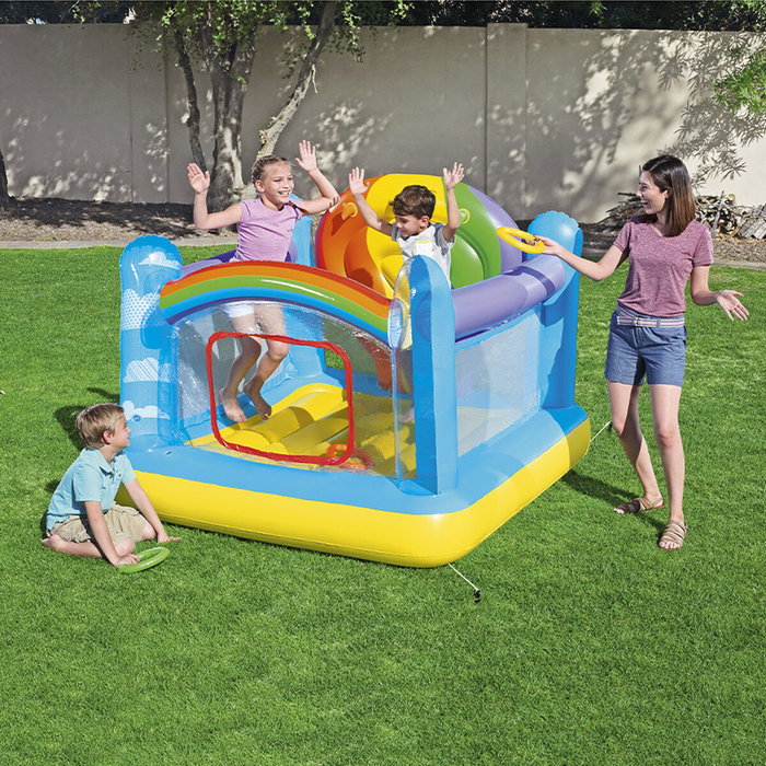 Bestway Saltador Hinchable Juegos Aros 175x173x137 cm