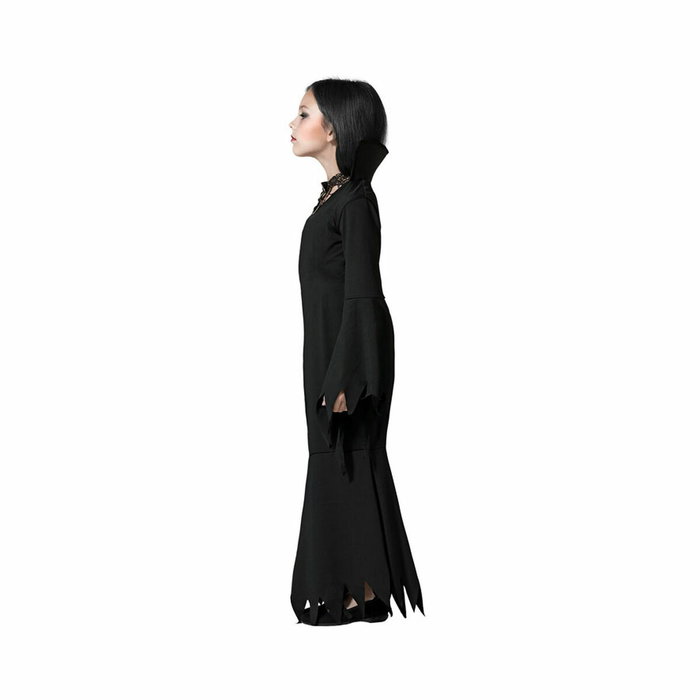 Atosa Disfraz Vestido Negro Fantasma para Niña Infantil Atosa Disfraz Vestido Negro Fantasma para Niña Infantil