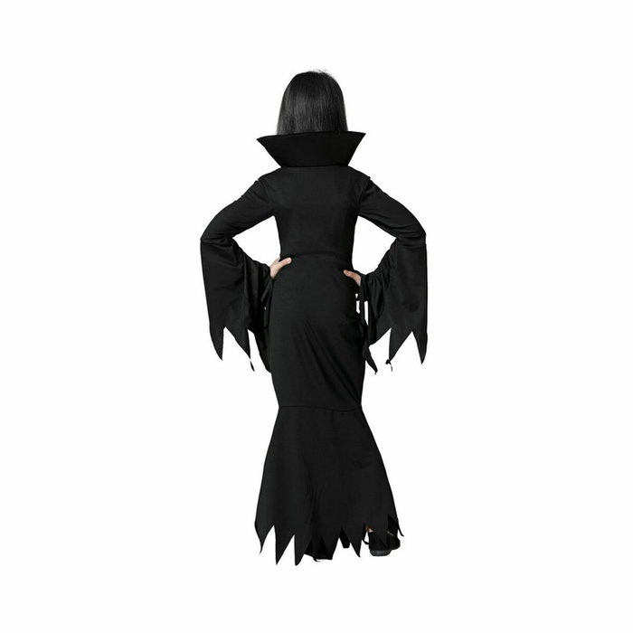 Atosa Disfraz Vestido Negro Fantasma para Niña Infantil Atosa Disfraz Vestido Negro Fantasma para Niña Infantil
