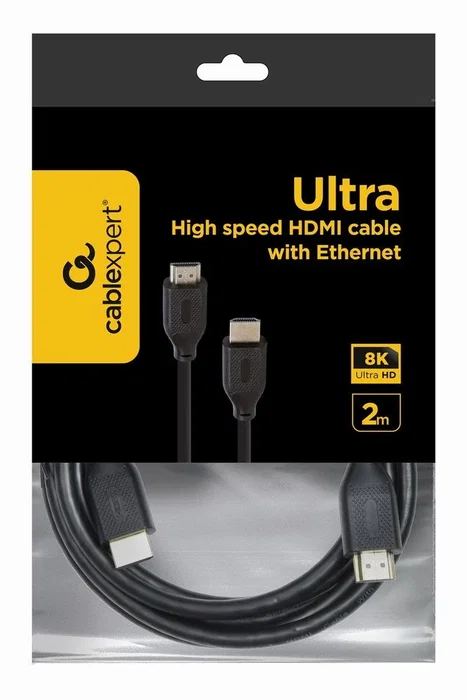 Gembird Cable HDMI Ultra Alta Velocidad 8K Select Series 2m Negro