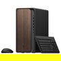 HP OmniDesk AI M03-0057ng Ordenador de Sobremesa All-in-One CPU AMD Ryzen 5 225 16 GB RAM 512 GB SSD Windows 11 Home Color Dark Wood