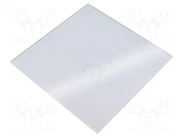 ORNO Panel decorativo de vidrio blanco 170x170x10mm