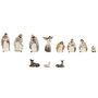 DKD Home Decor Set de Nacimiento de 11 Piezas en Resina Multicolor
