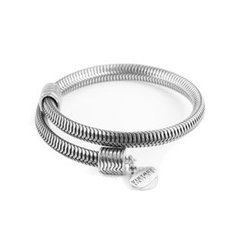 Alex And Ani Pulsera de Metal Gris para Mujer VW471RS