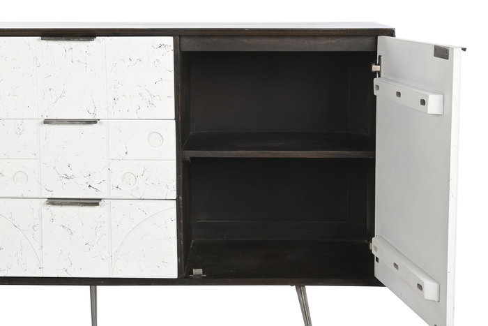 DKD Home Decor Buffet de Mango Marrón Oscuro DKD Home Decor Buffet de Mango Marrón Oscuro