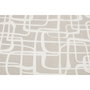 DKD Home Decor Set de 2 Cuadros de Cristal Abstractos 80x80 cm, Beige y Blanco
