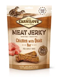 Carnilove Barritas Jerky Codorniz Y Pollo 12x100 gr