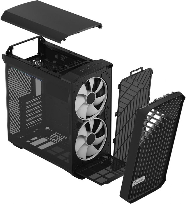 Fractal Design Torrent Compact RGB Black TG Light Tint