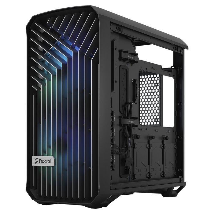 Fractal Design Torrent Compact RGB Black Window Torre PC Negra con Ventana Lateral