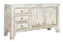 DKD Home Decor Consola Oriental Bicolor 178 x 85 x 38 cm Olmo Macizo