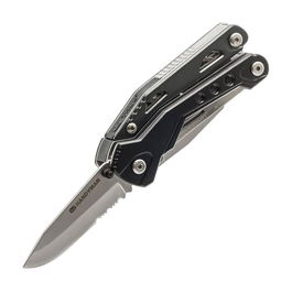 True Handy one Multiherramienta 18 en 1 de Bolsillo con Navaja de Acero Inoxidable y Aluminio con Accesorios Incluidos