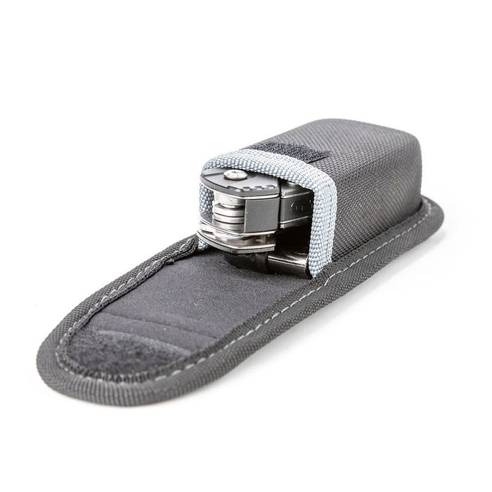 True Handy one Multiherramienta 18 en 1 de Bolsillo con Navaja de Acero Inoxidable y Aluminio con Accesorios Incluidos