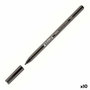 Edding Rotulador 1300 Negro Punta Redonda 2 mm (Set de 10)