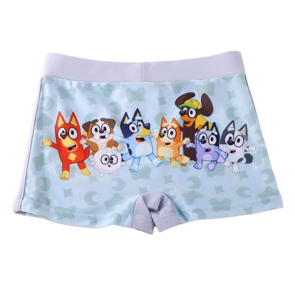 Cerdá Boxer de Baño Bluey Niños 4 Años - Surtido Aleatorio Color Azul Claro - Licencia Oficial