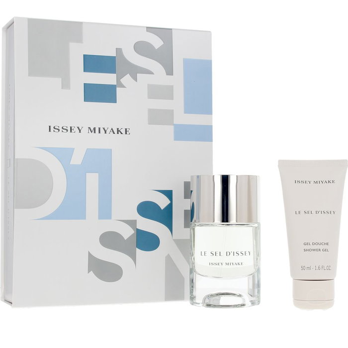 Issey Miyake LE SEL D'ISSEY ESTUCHE 2 pz Eau de Toilette para Hombre, 50 ml + Gel de Ducha 50 ml