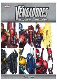Panini España S.A. Marvel Action Los Vengadores Equipo Mecha Tech-On