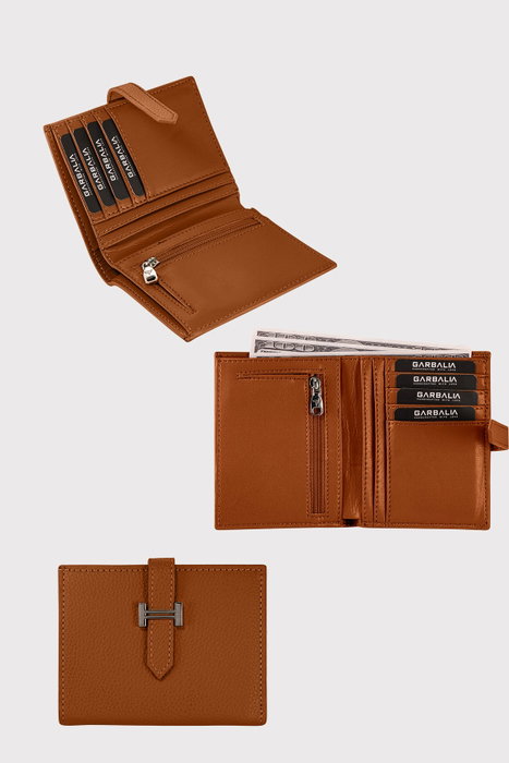 Zoozie Bags Cartera para Mujer Piel PU Color Tan Zoozie Bags Cartera para Mujer Piel PU Color Tan