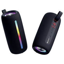 Denver BTL-360B Altavoz Bluetooth, Altavoz Portátil Inalámbrico con Sonido Estéreo y Batería Recargable