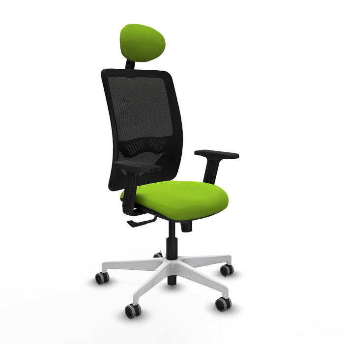 PIQUERAS Y CRESPO Silla de oficina Zulema con mecanismo Sincro, Pistacho y Negro PIQUERAS Y CRESPO Silla de oficina Zulema con mecanismo Sincro, Pistacho y Negro