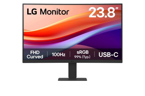 LG Monitor Curvo 24U421A-B de 23.8 pulg. Full HD VA 100 Hz LG Monitor Curvo 24U421A-B de 23.8 pulg. Full HD VA 100 Hz