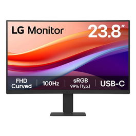 LG 24U421A-B Monitor Curvo 23.8" FHD 1920x1080 VA 5ms 100Hz 1HDMI 1USB-C