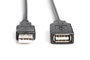 Digitus Cable Extensor Repetidor USB 2.0 Activo 10m A/M a A/F Negro