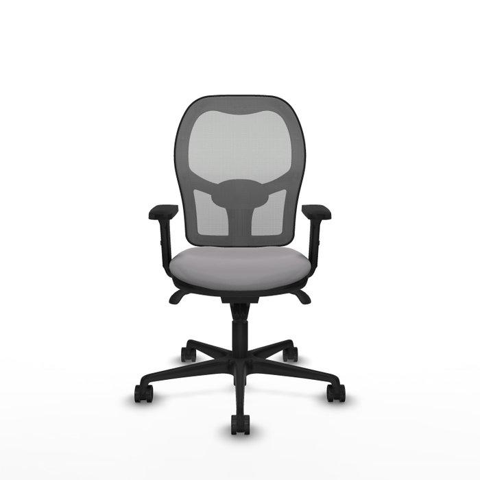 PIQUERAS Y CRESPO Silla de oficina Jorquera Gris con mecanismo Sincro