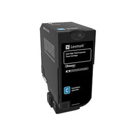 Lexmark 84C2HCE Tóner Original Cian Alto Rendimiento para CX725 - 16,000 páginas