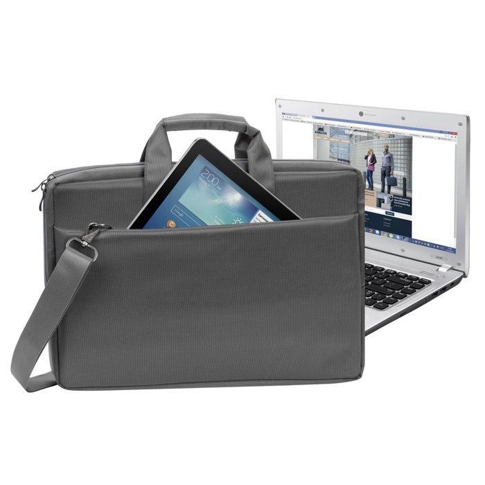 Rivacase 8251 Central Laptop Bag 17.3 Gris