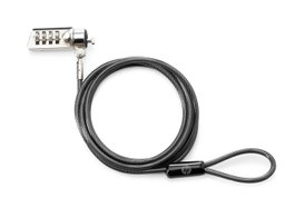 HP Combination Lock - Candado de Seguridad con Combinación de 4 Dígitos con Cable de 1,83 m