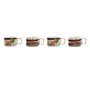 DKD Home Decor Set de Café Teide Azul