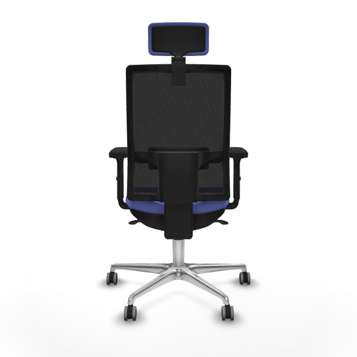 PIQUERAS Y CRESPO Silla de oficina Horna con mecanismo Sincro, Azul claro y Negro PIQUERAS Y CRESPO Silla de oficina Horna con mecanismo Sincro, Azul claro y Negro